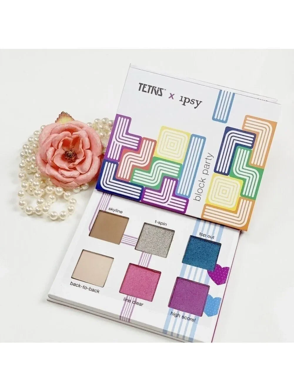 Tetris x Ipsy Eyeshadow Palette Block Party